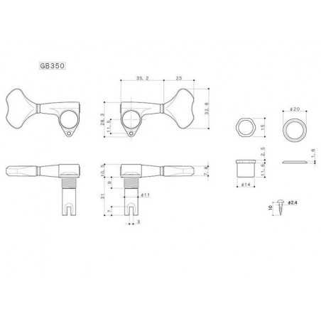 Gotoh GTH15431 | Casa Abreu - Loja de Instrumentos Musicais