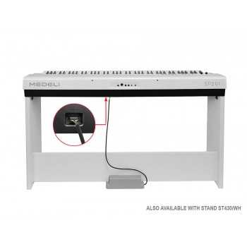 Medeli SP201/WH | Casa Abreu - Loja de Instrumentos Musicais