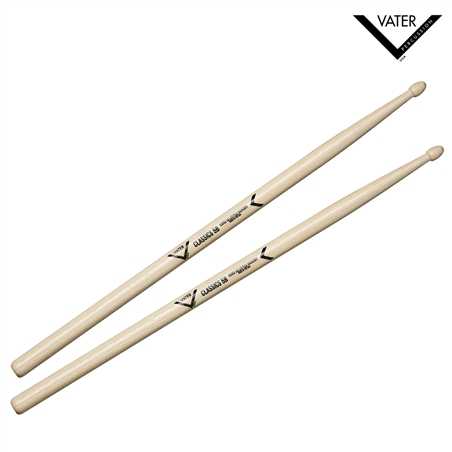 BAQUETA VATER WOOD TIP VATER CLASSIC 5B | Casa Abreu - Loja de Instrumentos Musicais