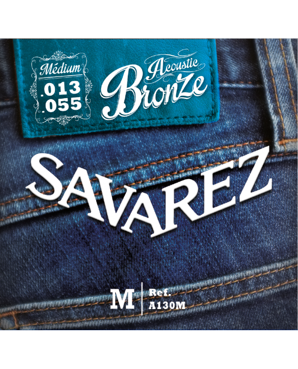 Savarez Acoustic Bronze A130M | Casa Abreu - Loja de Instrumentos Musicais