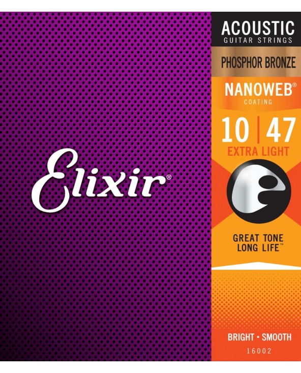 JG CORDAS ELECTRICA 10/47 ELIXIR | Casa Abreu - Loja de Instrumentos Musicais