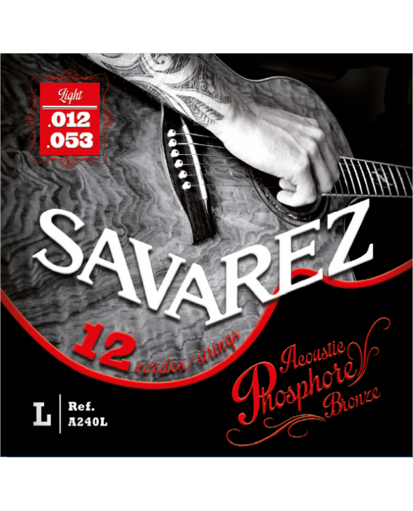 Savarez Acoustic Phosphore Bronze A240L | Casa Abreu - Loja de Instrumentos Musicais