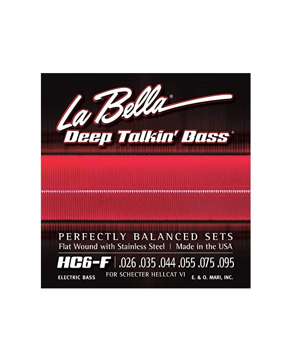 La Bella Deep Talkin' Bass L-HC6-F | Casa Abreu - Loja de Instrumentos Musicais
