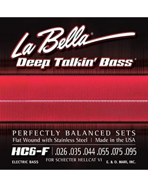 La Bella Deep Talkin' Bass L-HC6-F | Casa Abreu - Loja de Instrumentos Musicais