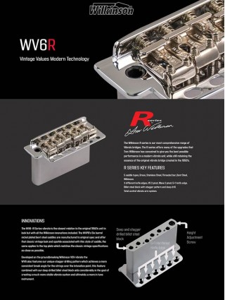 Wilkinson WV6S/C | Casa Abreu - Loja de Instrumentos Musicais
