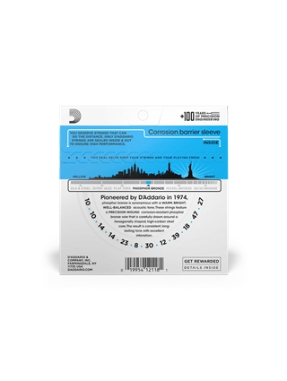 JG 12 CORDAS ACUSTICA D ADDARIO EJ38 | Casa Abreu - Loja de Instrumentos Musicais