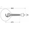 GUITARRA FADO COIMBRA APC GF308 CB | Casa Abreu - Loja de Instrumentos Musicais