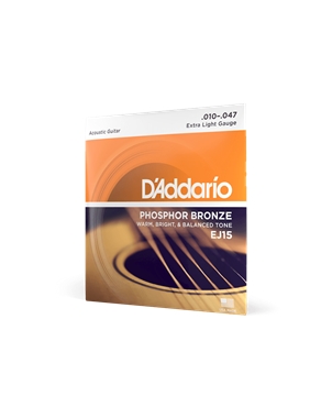 JG CORDAS ACUSTICA D ADDARIO EJ15 | Casa Abreu - Loja de Instrumentos Musicais