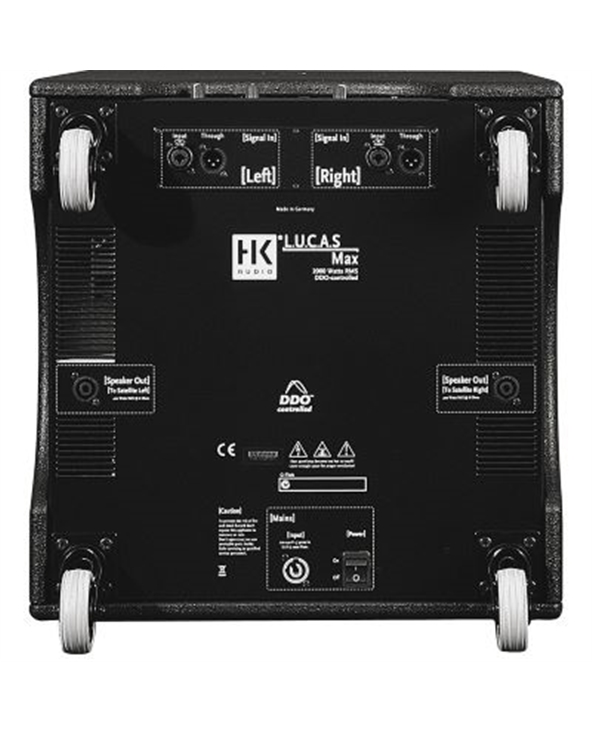 PLACA P/SISTEMA SOM HK LUCAS MAX | Casa Abreu - Loja de Instrumentos Musicais