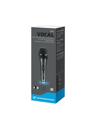 MICROFONE DINAMICO SENNHEISER XS 1 | Casa Abreu - Loja de Instrumentos Musicais