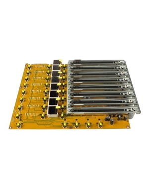PLACA PCB COMPLETA COM FADERS P/X32 FADER L  VER 1 | Casa Abreu - Loja de Instrumentos Musicais
