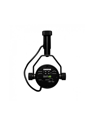 MICROFONE DINAMICO CARDIOIDE SHURE SM7DB | Casa Abreu - Loja de Instrumentos Musicais