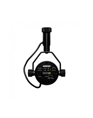 MICROFONE DINAMICO CARDIOIDE SHURE SM7DB | Casa Abreu - Loja de Instrumentos Musicais