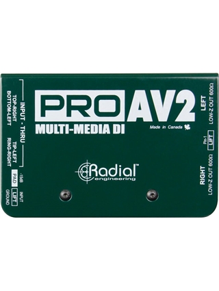 DI BOX PASSIVE 2CH PROEL D20P | Casa Abreu - Loja de Instrumentos Musicais