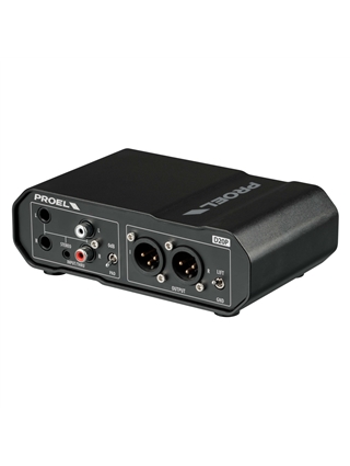 DI BOX PASSIVE 2CH PROEL D20P | Casa Abreu - Loja de Instrumentos Musicais