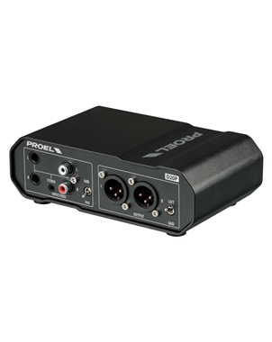 DI BOX PASSIVE 2CH PROEL D20P | Casa Abreu - Loja de Instrumentos Musicais