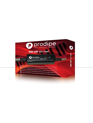 INTERFACE PRODIPE MIDIUSB1i1O | Casa Abreu - Loja de Instrumentos Musicais