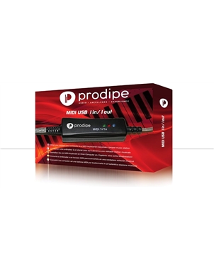 INTERFACE PRODIPE MIDIUSB1i1O | Casa Abreu - Loja de Instrumentos Musicais