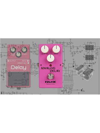 NUX ANALOG PEDAL DELAY ADP10 | Casa Abreu - Loja de Instrumentos Musicais