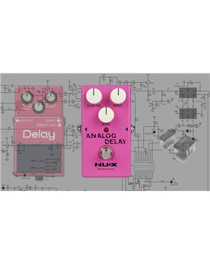 NUX ANALOG PEDAL DELAY ADP10 | Casa Abreu - Loja de Instrumentos Musicais