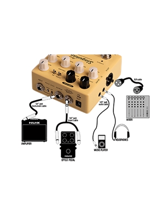 PEDAL NUX STAGEMAN FLOOR NAP5 | Casa Abreu - Loja de Instrumentos Musicais