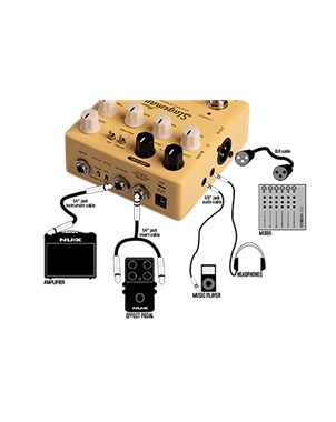 PEDAL NUX STAGEMAN FLOOR NAP5 | Casa Abreu - Loja de Instrumentos Musicais