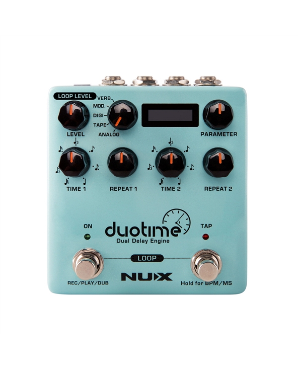 PEDAL NUX DUOTIME DELAY NDD6 | Casa Abreu - Loja de Instrumentos Musicais
