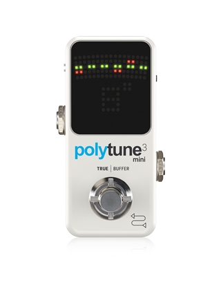 AFINADOR TC ELECTRONIC MINI 3 POLYTUNE | Casa Abreu - Loja de Instrumentos Musicais