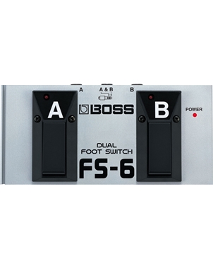 FOOT SWITCH BOSS FS6 | Casa Abreu - Loja de Instrumentos Musicais