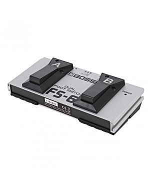 FOOT SWITCH BOSS FS6 | Casa Abreu - Loja de Instrumentos Musicais