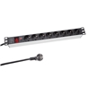 TOMADA ELÉTRICA C/8 SAÍDAS PEREL EBP08PDU-G | Casa Abreu - Loja de Instrumentos Musicais