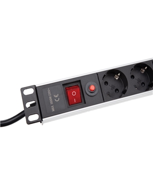 TOMADA ELÉTRICA C/8 SAÍDAS PEREL EBP08PDU-G | Casa Abreu - Loja de Instrumentos Musicais