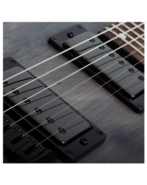 GUITARRA ELETRICA SCHECTER C-1 STANDARD CHARCOAL SATIN | Casa Abreu - Loja de Instrumentos Musicais