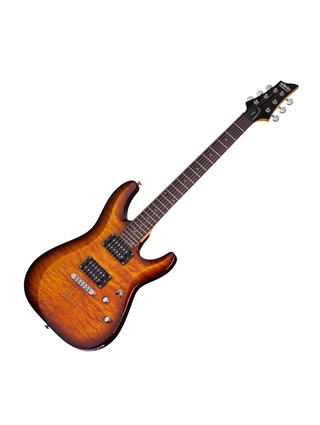 GUITARRA ELECTRICA SCHECTER C-6 PLUS VINTAGE SUNBURST | Casa Abreu - Loja de Instrumentos Musicais