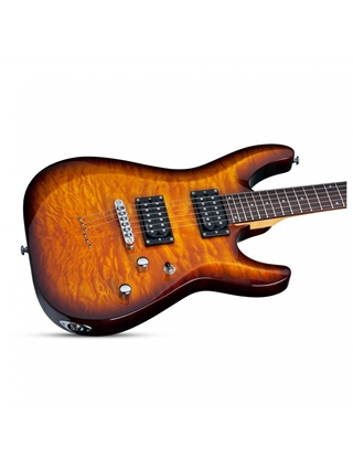 GUITARRA ELECTRICA SCHECTER C-6 PLUS VINTAGE SUNBURST | Casa Abreu - Loja de Instrumentos Musicais