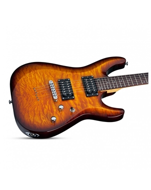 GUITARRA ELECTRICA SCHECTER C-6 PLUS VINTAGE SUNBURST | Casa Abreu - Loja de Instrumentos Musicais