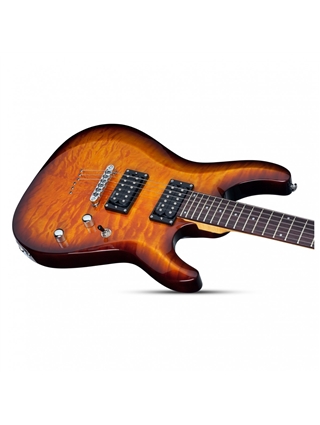 GUITARRA ELECTRICA SCHECTER C-6 PLUS VINTAGE SUNBURST | Casa Abreu - Loja de Instrumentos Musicais