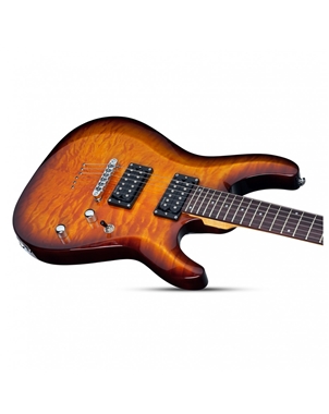 GUITARRA ELECTRICA SCHECTER C-6 PLUS VINTAGE SUNBURST | Casa Abreu - Loja de Instrumentos Musicais