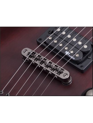 GUITARRA ELECTRICA SCHECTER SGR C1 WALNUT SATIN | Casa Abreu - Loja de Instrumentos Musicais