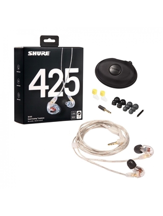 AUSCULTADORES SHURE SE425-CL-EFS | Casa Abreu - Loja de Instrumentos Musicais