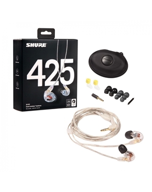 AUSCULTADORES SHURE SE425-CL-EFS | Casa Abreu - Loja de Instrumentos Musicais