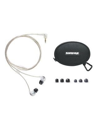 AUSCULTADORES SHURE SE215 CLEAR - SHURE SE215CLEFS