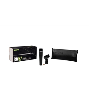 MICROFONE SHURE DINAMICO SM57 | Casa Abreu - Loja de Instrumentos Musicais