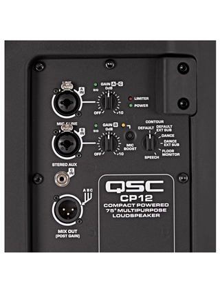 COLUNA ATIVA QSC QC CP12-EU | Casa Abreu - Loja de Instrumentos Musicais