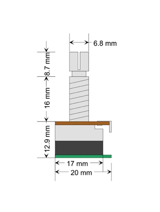 SHADOW KILL POT SH-124-250 | Casa Abreu - Loja de Instrumentos Musicais