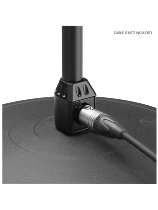SUPORTE DE MICROFONE BASE REDONDA GRAVITY MS23XRB-B | Casa Abreu - Loja de Instrumentos Musicais