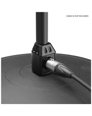 SUPORTE DE MICROFONE BASE REDONDA GRAVITY MS23XRB-B | Casa Abreu - Loja de Instrumentos Musicais