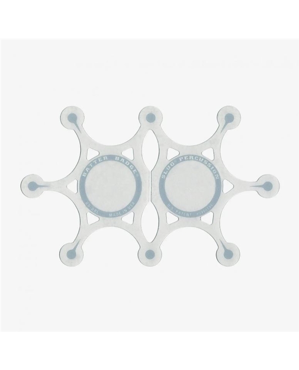 SLUG PERCUSSION Double Kick Armourphragm Batter Badge | Casa Abreu - Loja de Instrumentos Musicais