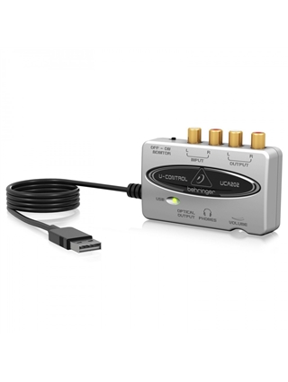 INTERFACE AUDIO BEHRINGER UCA202 | Casa Abreu - Loja de Instrumentos Musicais