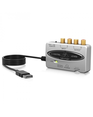 INTERFACE AUDIO BEHRINGER UCA202 | Casa Abreu - Loja de Instrumentos Musicais